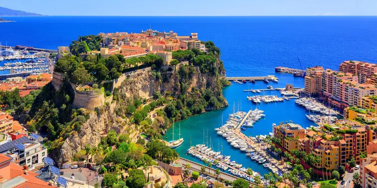 Local commercial luxe à Monaco, boutique signature au Carré d'Or
