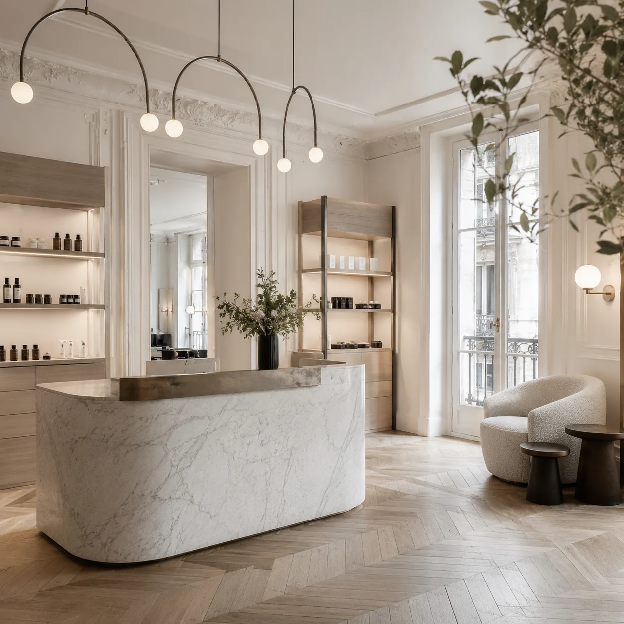 ERP, commerce et projet professionnel a Clichy-la-Garenne : facade boulevard Jean Jaures