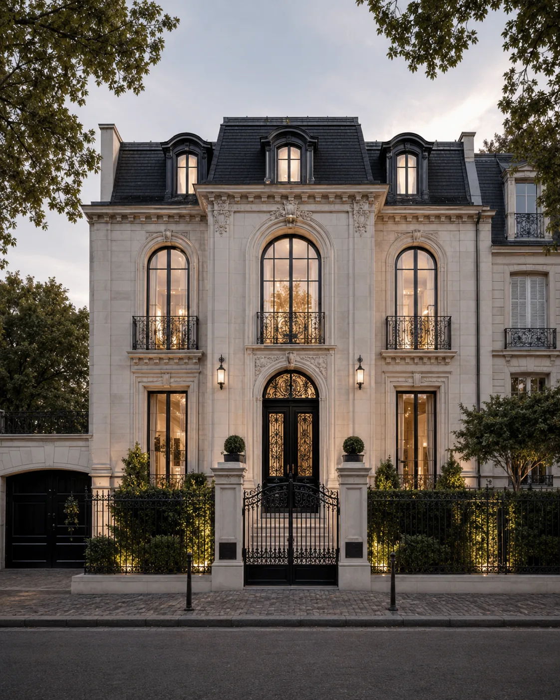 Rénover un hôtel particulier à Saint-Germain-en-Laye : façade XVIIIe, modénatures, ardoise
