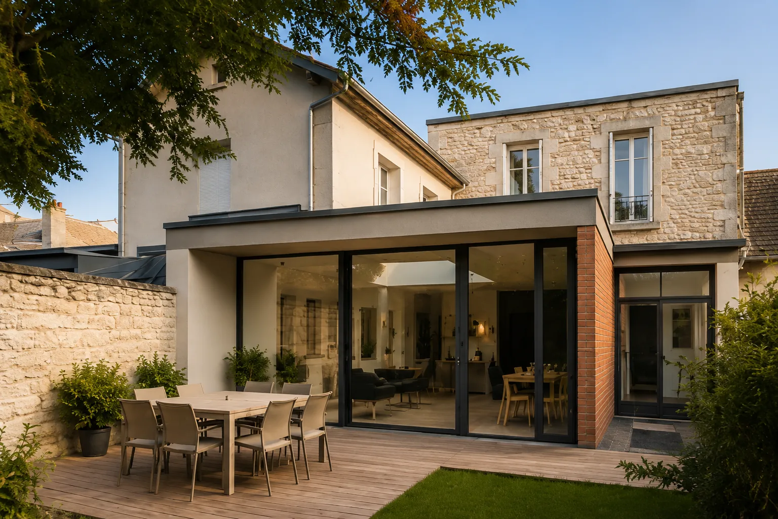 Extension, surélévation et création de surface à Triel-sur-Seine sous PLUi GPS&O