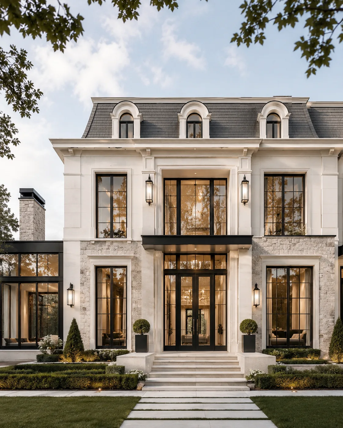 Maison individuelle neuve achevée et DAACT en fin de chantier